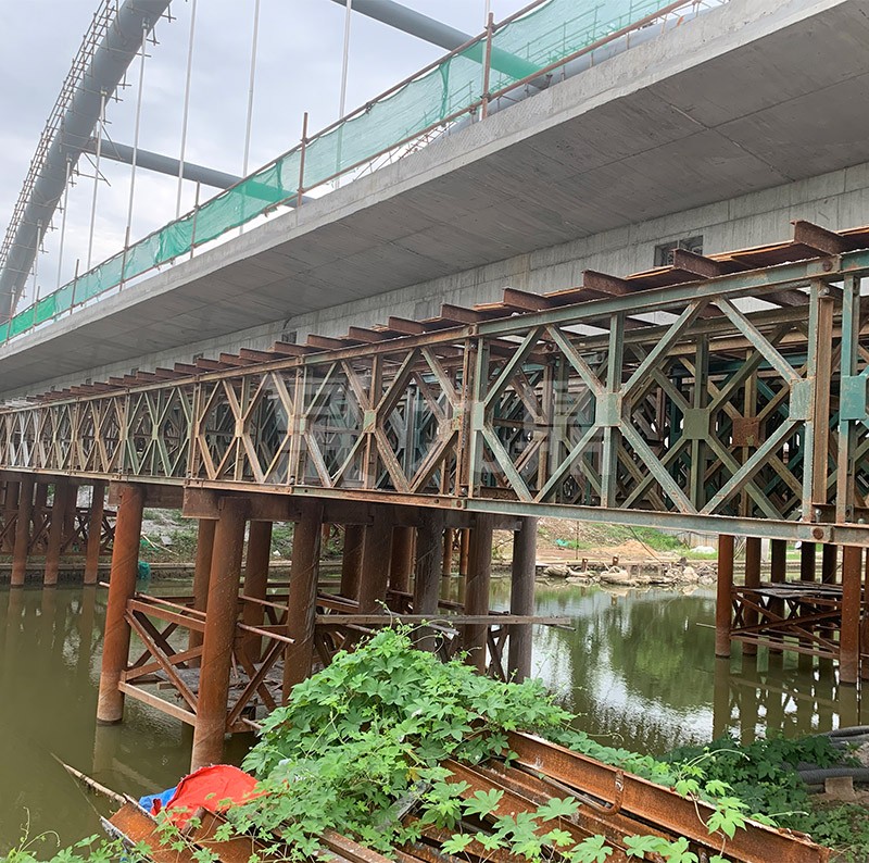 南京瑞雪路跨上坝河大桥上部结构现浇梁麻豆视频传媒APP下载IOS